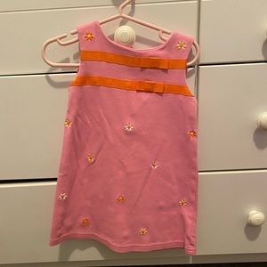 Pink and orange dress